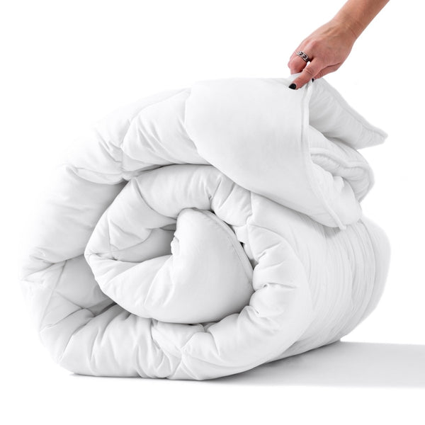 Micro Touch Lightweight Duvet | White | Single - 140cm (W) x 200cm (L) - The Bedding & Blankets Store
