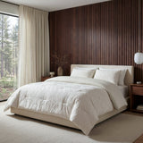Microfibre Coverless Duvet Rafa | Beige | Single - 140cm (W) x 200cm (L) - The Bedding & Blankets Store
