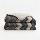 Microfibre Coverless Duvet Remon | Taupe | Single - 140cm (W) x 200cm (L) - The Bedding & Blankets Store
