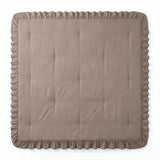 Microfibre Coverless Duvet Ruffles | Taupe | Single - 140cm (W) x 200cm (L) - The Bedding & Blankets Store
