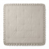 Microfibre Coverless Duvet Ruffles | Taupe/Grey | Single - 140cm (W) x 200cm (L) - The Bedding & Blankets Store