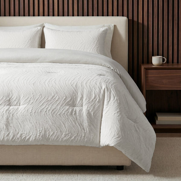 Microfibre Coverless Duvet Salva | Beige | Single - 140cm (W) x 200cm (L) - The Bedding & Blankets Store