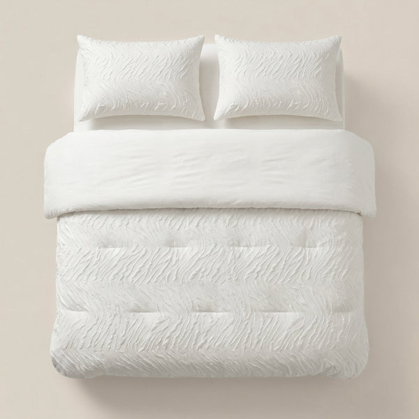 Microfibre Coverless Duvet Salva | Beige | Single - 140cm (W) x 200cm (L) - The Bedding & Blankets Store