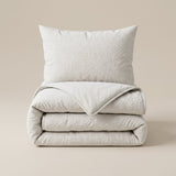Microfibre Coverless Duvet Salva | Beige | Single - 140cm (W) x 200cm (L) - The Bedding & Blankets Store