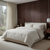 Microfibre Coverless Duvet Salva | Beige | Single - 140cm (W) x 200cm (L) - The Bedding & Blankets Store