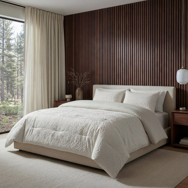 Microfibre Coverless Duvet Salva | Beige | Single - 140cm (W) x 200cm (L) - The Bedding & Blankets Store
