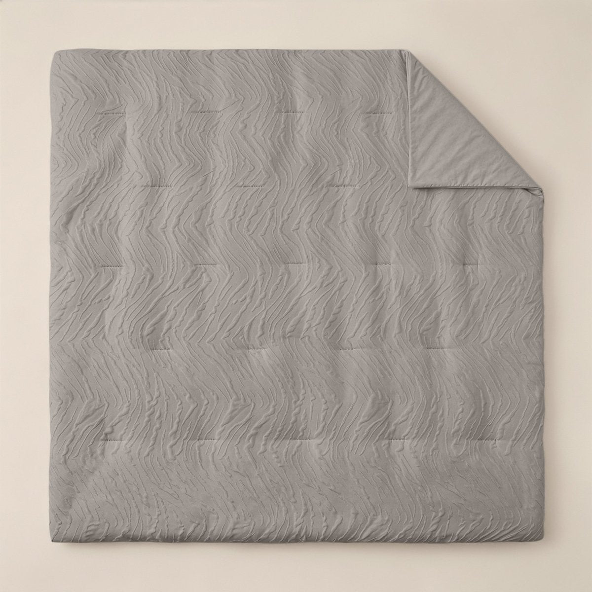 Microfibre Coverless Duvet Salva | Taupe | Single - 140cm (W) x 200cm (L) - The Bedding & Blankets Store