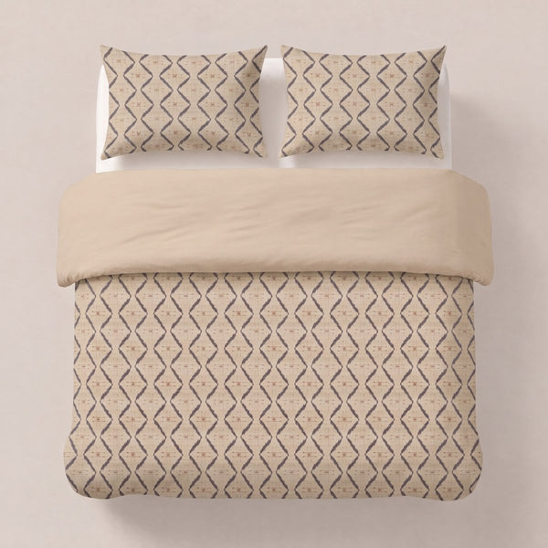 Microfibre Coverless Duvet Sander | Sand | Single - 140cm (W) x 200cm (L) - The Bedding & Blankets Store