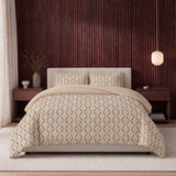 Microfibre Coverless Duvet Sander | Sand | Single - 140cm (W) x 200cm (L) - The Bedding & Blankets Store