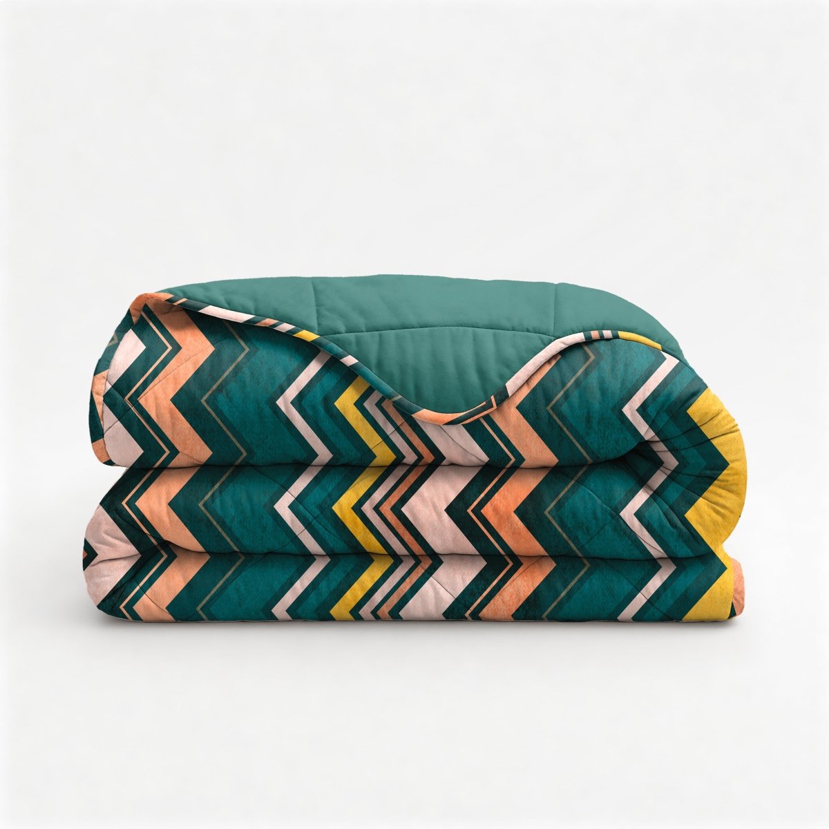 Microfibre Coverless Duvet Scala | Dark Green | Single - 140cm (W) x 200cm (L) - The Bedding & Blankets Store