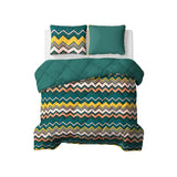 Microfibre Coverless Duvet Scala | Dark Green | Single - 140cm (W) x 200cm (L) - The Bedding & Blankets Store
