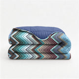 Microfibre Coverless Duvet Tilly | Blue | Single - 140cm (W) x 200cm (L) - The Bedding & Blankets Store