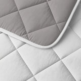 Microfibre Coverless Duvet Uni | Beige/Taupe Grey | Single - 140cm (W) x 200cm (L) - The Bedding & Blankets Store