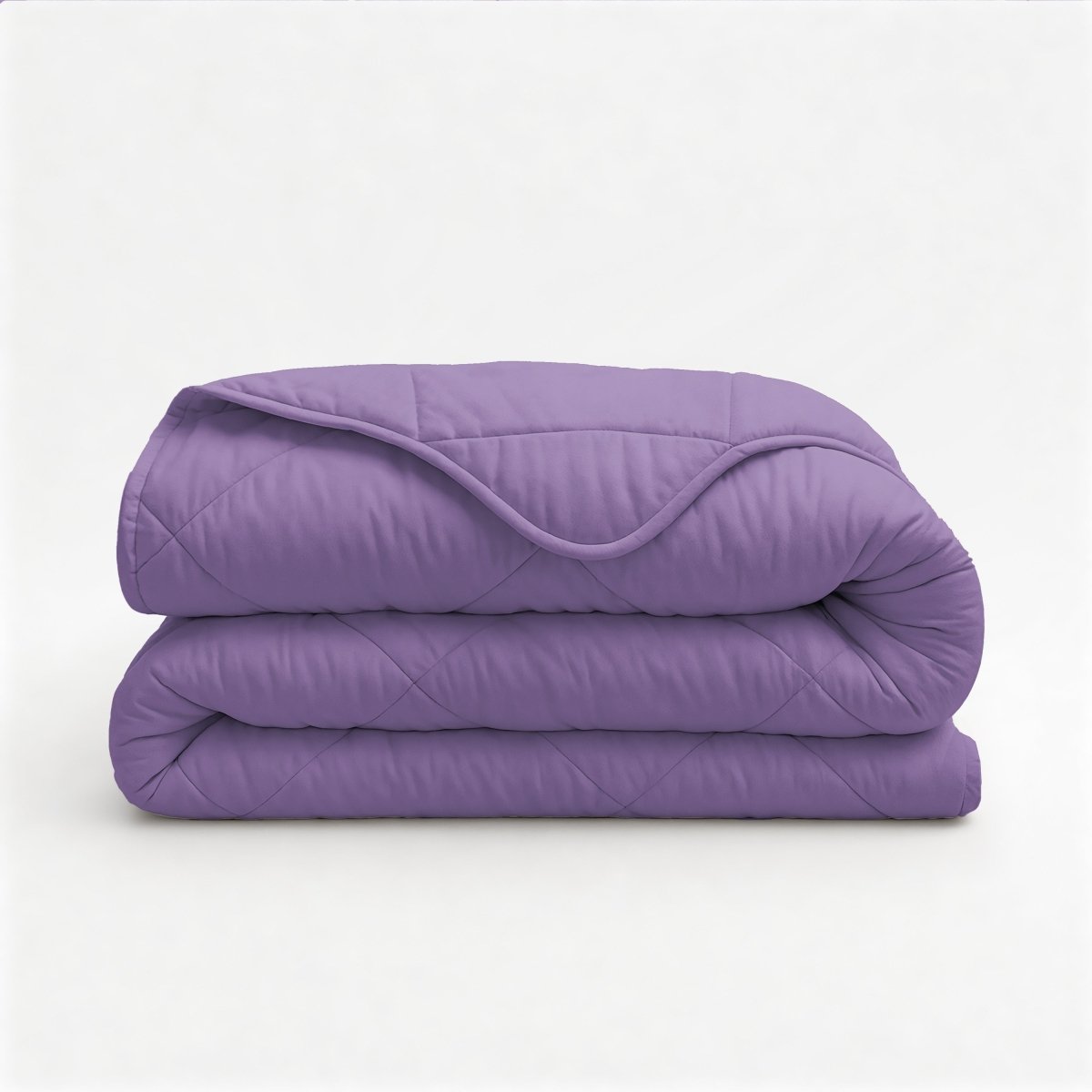 Microfibre Coverless Duvet Uni | Lavender | Single - 140cm (W) x 200cm (L) - The Bedding & Blankets Store