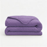 Microfibre Coverless Duvet Uni | Lavender | Single - 140cm (W) x 200cm (L) - The Bedding & Blankets Store