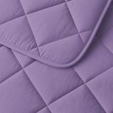 Microfibre Coverless Duvet Uni | Lavender | Single - 140cm (W) x 200cm (L) - The Bedding & Blankets Store