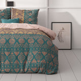 Microfibre Duvet Cover Set Bohemian | Multi | King Long - 240cm (W) x 220cm (L) - The Bedding & Blankets Store