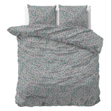 Microfibre Duvet Cover Set Camalia | Blue | Double - 200cm (W) x 200/220cm (L) - The Bedding & Blankets Store