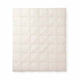Microfibre Duvet Cover Set Check Pintuck | Beige | King Long - 240cm (W) x 220cm (L) - The Bedding & Blankets Store