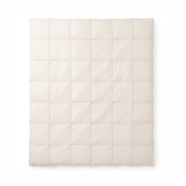 Microfibre Duvet Cover Set Check Pintuck | Beige | King Long - 240cm (W) x 220cm (L) - The Bedding & Blankets Store
