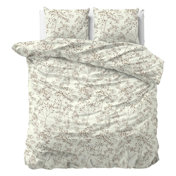 Microfibre Duvet Cover Set Firdo | Green | Double - 200cm (W) x 200/220cm (L) - The Bedding & Blankets Store