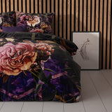 Microfibre Duvet Cover Set Marise | Purple | King Long - 240cm (W) x 220cm (L) - The Bedding & Blankets Store