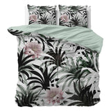 Microfibre Duvet Cover Set Suzette | White | King Long - 240cm (W) x 220cm (L) - The Bedding & Blankets Store