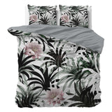 Microfibre Duvet Cover Set Suzette | White | King Long - 240cm (W) x 220cm (L) - The Bedding & Blankets Store