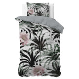 Microfibre Duvet Cover Set Suzette | White | King Long - 240cm (W) x 220cm (L) - The Bedding & Blankets Store
