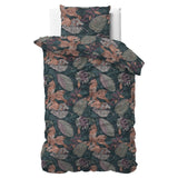 Microfibre Duvet Cover Set Tushy | Green | Double - 200cm (W) x 200/220cm (L) - The Bedding & Blankets Store