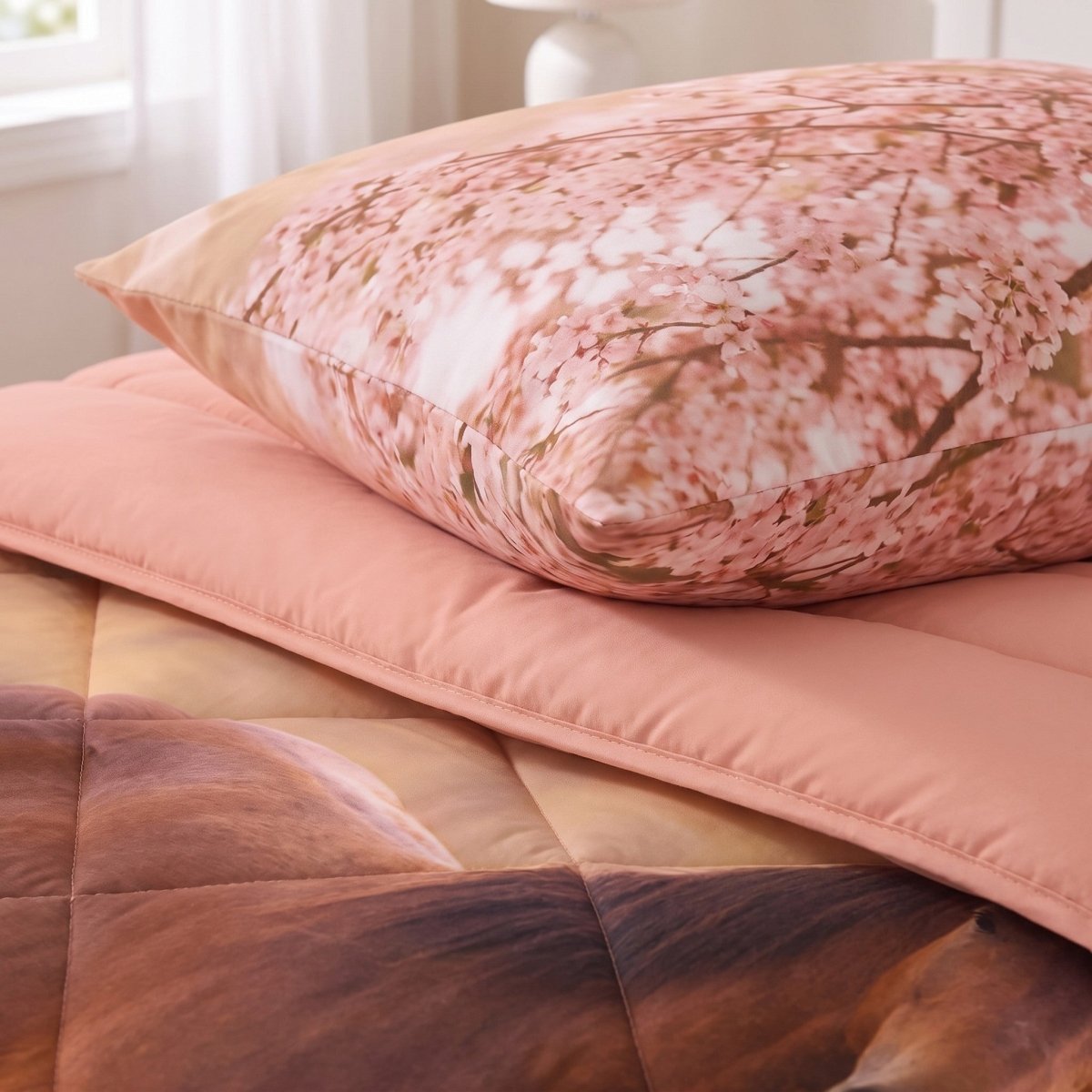 Microfibre Kids Coverless Duvet Pony | Pink | Single - 140cm (W) x 200cm (L) - The Bedding & Blankets Store