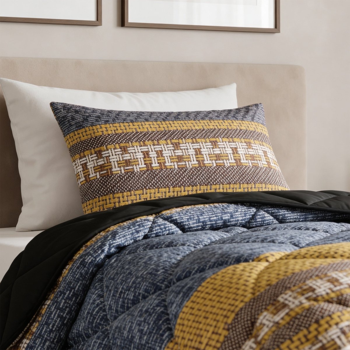 Microfibre Lazy Duvet Altor | Anthracite | King - 240cm (W) x 200cm (L) - The Bedding & Blankets Store