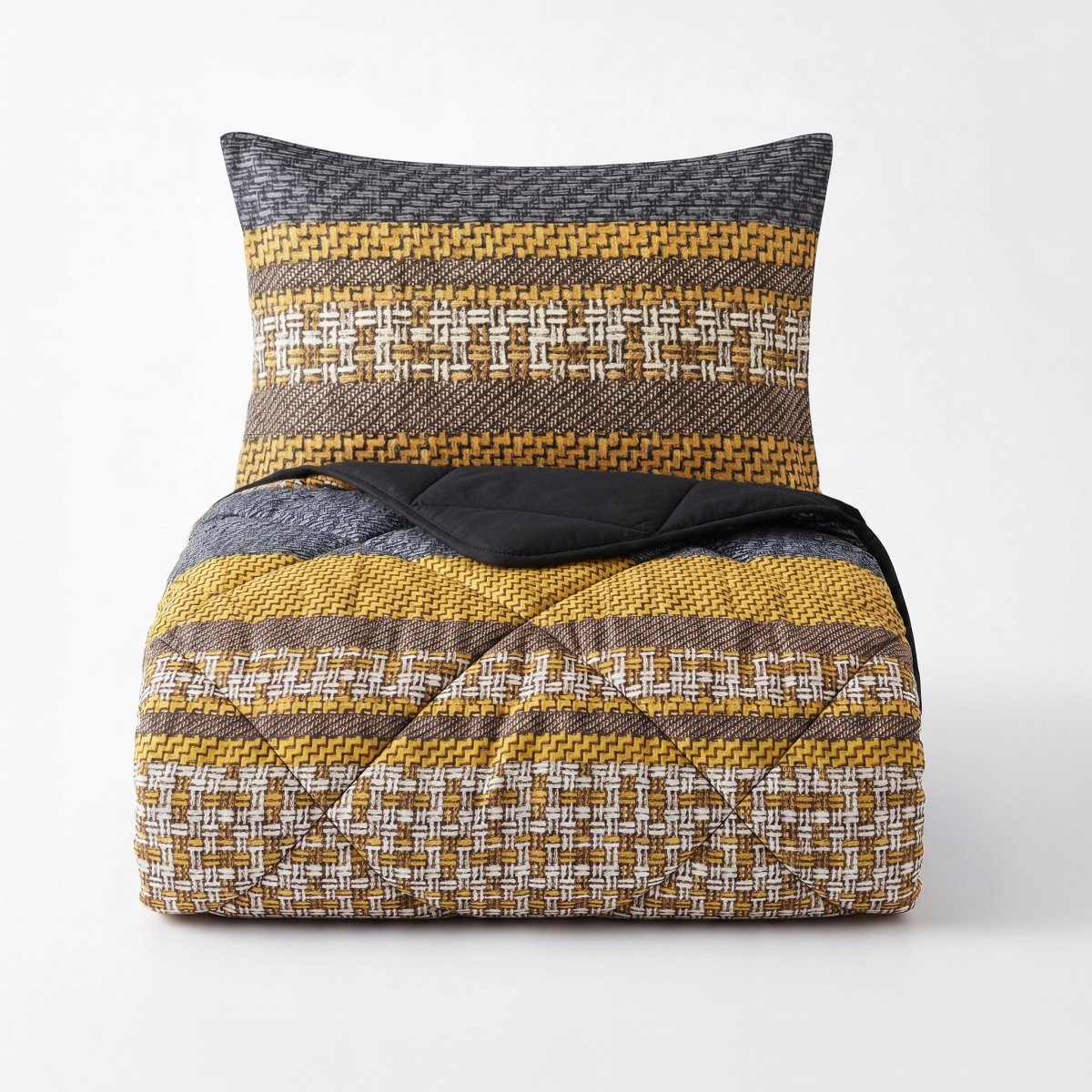 Microfibre Lazy Duvet Altor | Anthracite | King - 240cm (W) x 200cm (L) - The Bedding & Blankets Store