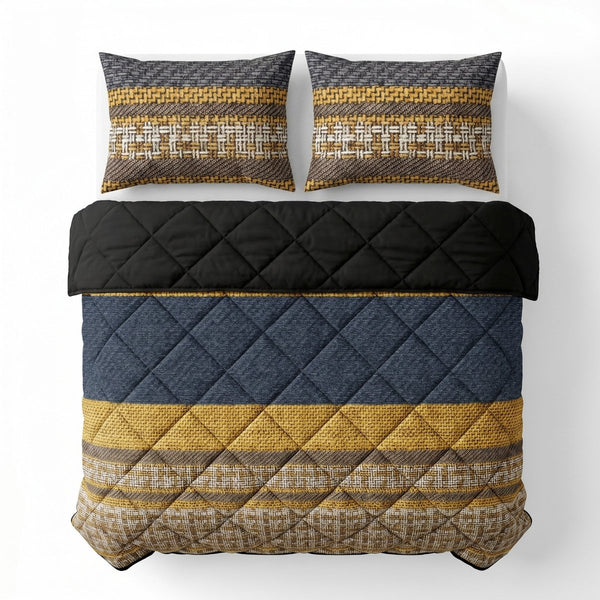 Microfibre Lazy Duvet Altor | Anthracite | King - 240cm (W) x 200cm (L) - The Bedding & Blankets Store