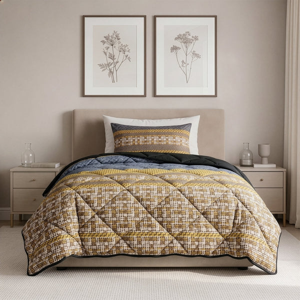 Microfibre Lazy Duvet Altor | Anthracite | King - 240cm (W) x 200cm (L) - The Bedding & Blankets Store