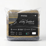 Microfibre Lazy Duvet Altor | Anthracite | King - 240cm (W) x 200cm (L) - The Bedding & Blankets Store