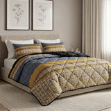 Microfibre Lazy Duvet Altor | Anthracite | King - 240cm (W) x 200cm (L) - The Bedding & Blankets Store
