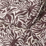 Microfibre Lazy Duvet Denzo | Red/Brown | King - 240cm (W) x 200cm (L) - The Bedding & Blankets Store