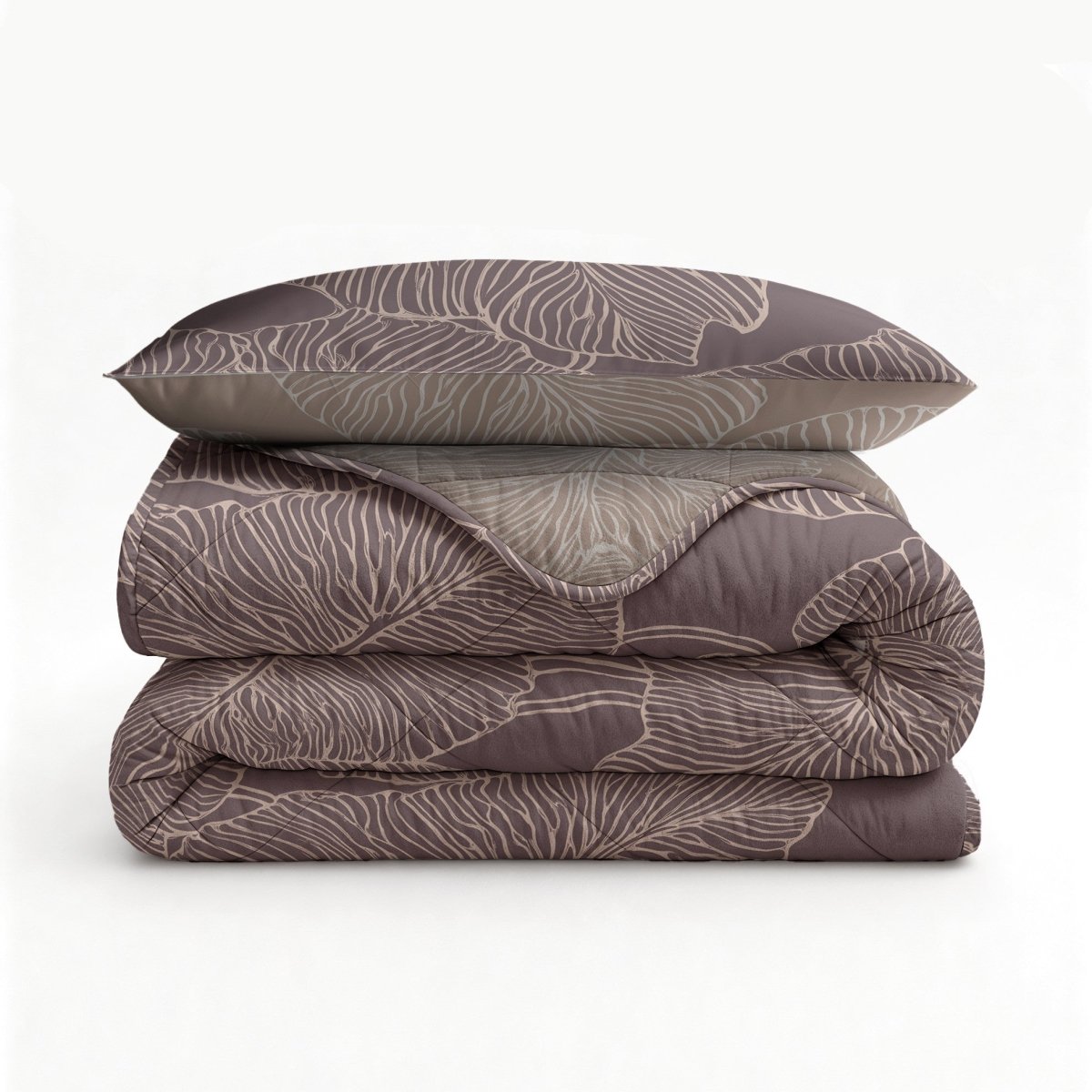 Microfibre Lazy Duvet Dreamy | Purple | King Long - 240cm (W) x 220cm (L) - The Bedding & Blankets Store