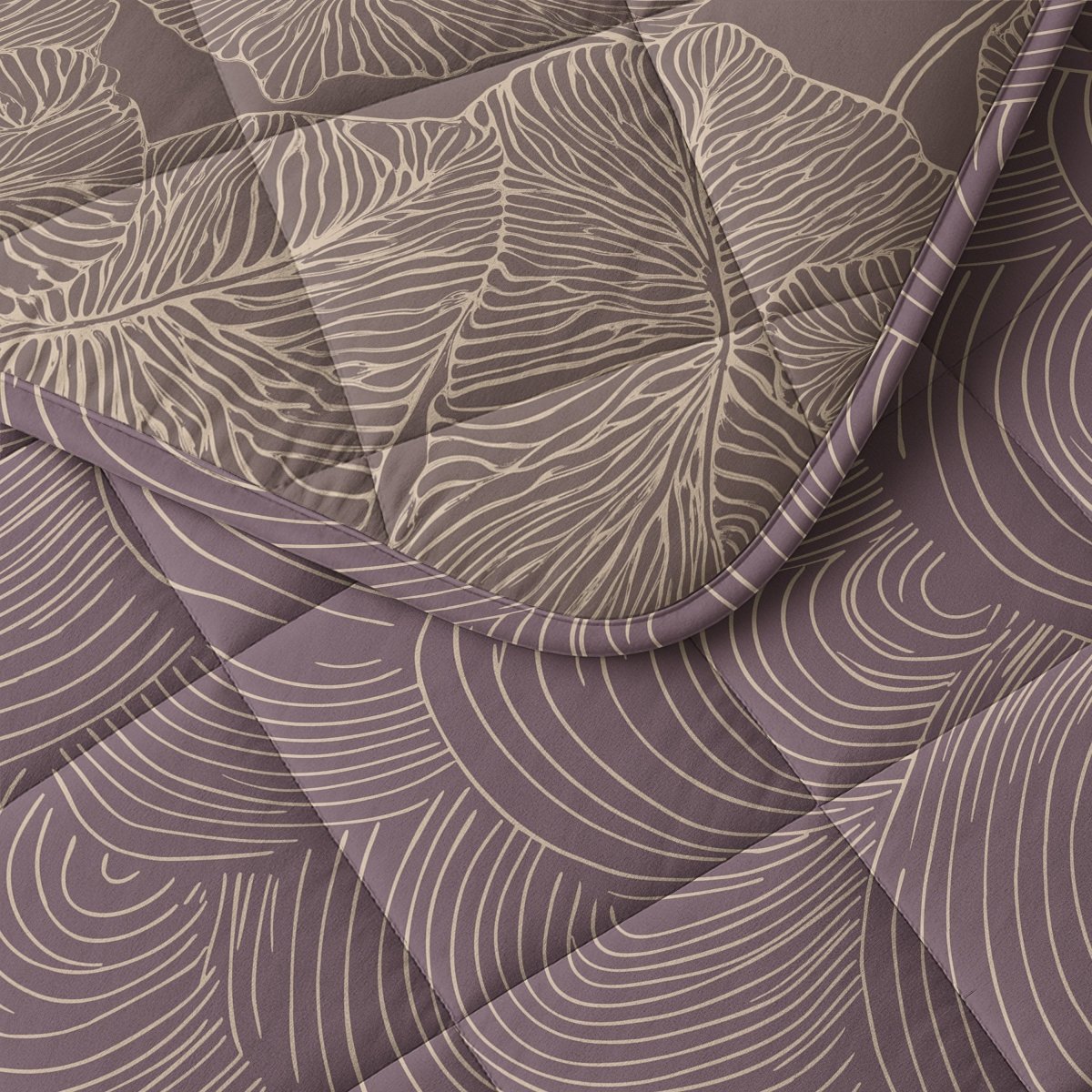 Microfibre Lazy Duvet Dreamy | Purple | King Long - 240cm (W) x 220cm (L) - The Bedding & Blankets Store