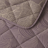 Microfibre Lazy Duvet Dreamy | Purple | King Long - 240cm (W) x 220cm (L) - The Bedding & Blankets Store
