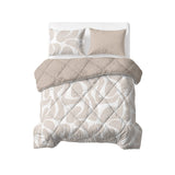 Microfibre Lazy Duvet Drifty | Sand/Grey | King Long - 240cm (W) x 220cm (L) - The Bedding & Blankets Store