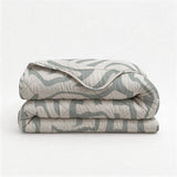 Microfibre Lazy Duvet Eran | Green | King - 240cm (W) x 200cm (L) - The Bedding & Blankets Store