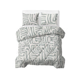 Microfibre Lazy Duvet Eran | Green | King - 240cm (W) x 200cm (L) - The Bedding & Blankets Store