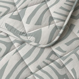 Microfibre Lazy Duvet Eran | Green | King - 240cm (W) x 200cm (L) - The Bedding & Blankets Store