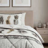 Microfibre Lazy Duvet Feathers 3 | Sand | King - 240cm (W) x 200cm (L) - The Bedding & Blankets Store