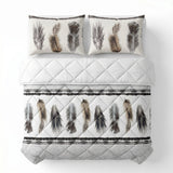 Microfibre Lazy Duvet Feathers 3 | Sand | King - 240cm (W) x 200cm (L) - The Bedding & Blankets Store