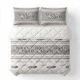 Microfibre Lazy Duvet Goodnight | Sand | King - 240cm (W) x 200cm (L) - The Bedding & Blankets Store