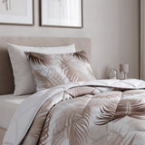 Microfibre Lazy Duvet Jayda | Sand | King - 240cm (W) x 200cm (L) - The Bedding & Blankets Store