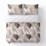 Microfibre Lazy Duvet Jayda | Sand | King - 240cm (W) x 200cm (L) - The Bedding & Blankets Store